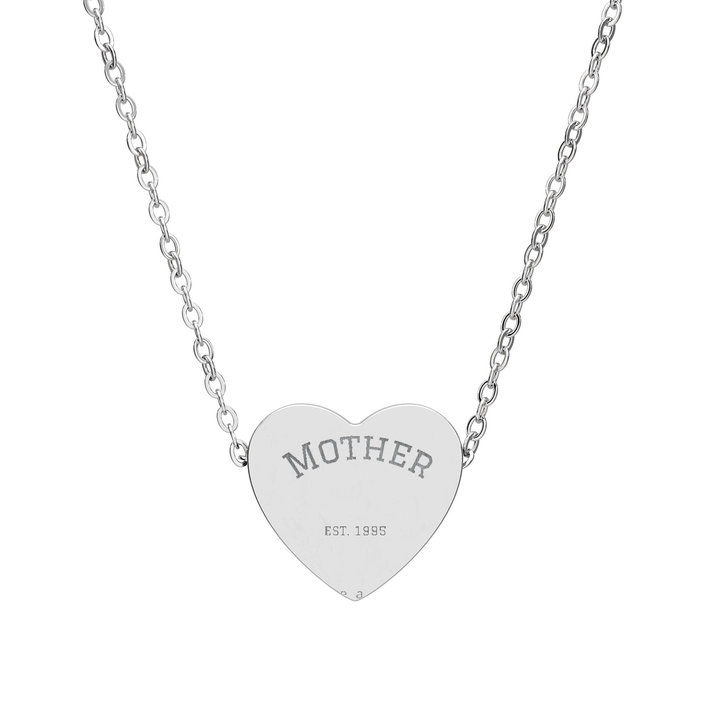 Heart Necklace (Engraving)