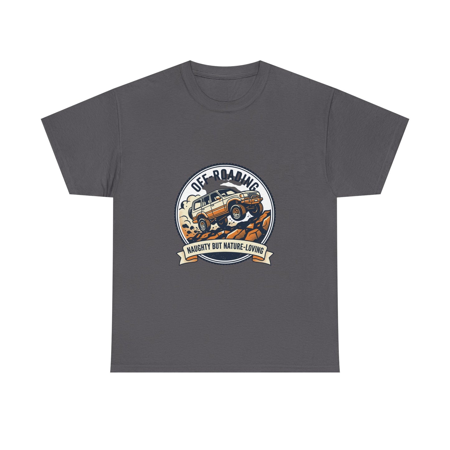Off-Roading Vintage Jeep T-Shirt | Naughty But Nature-Loving Graphic Tee