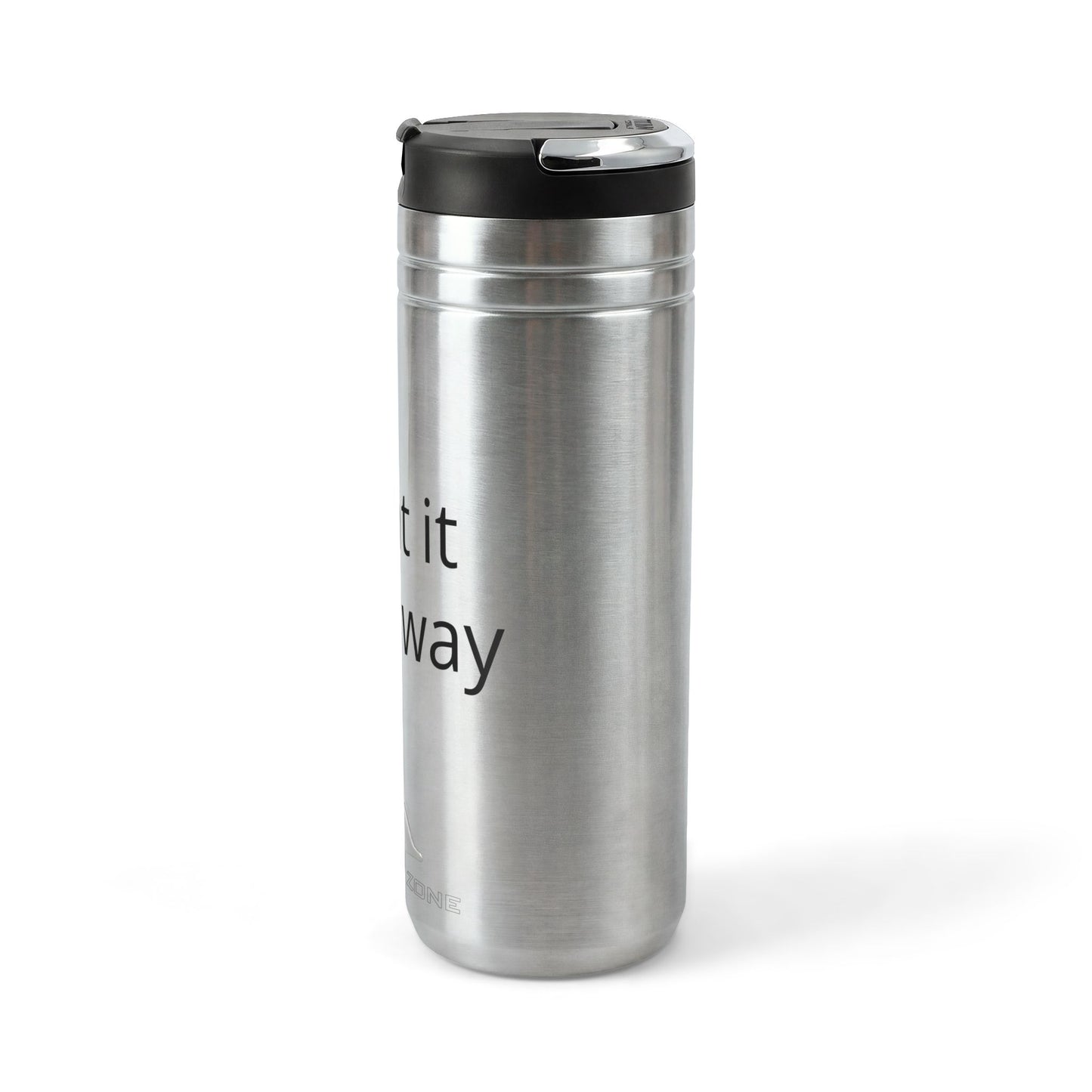 Custom Text Stainless Steel Tumbler 24oz | Insulated Travel Bottle