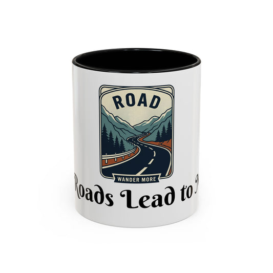Road Trip Mountains mug | Accent Coffee Mug 11oz or 15oz