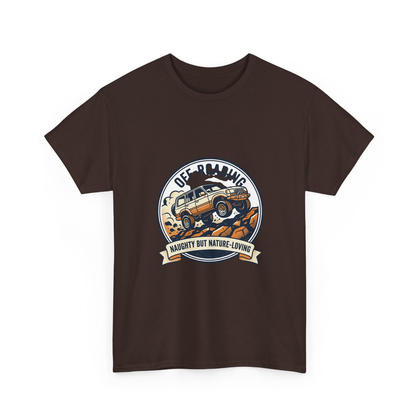 Off-Roading Vintage Jeep T-Shirt | Naughty But Nature-Loving Graphic Tee