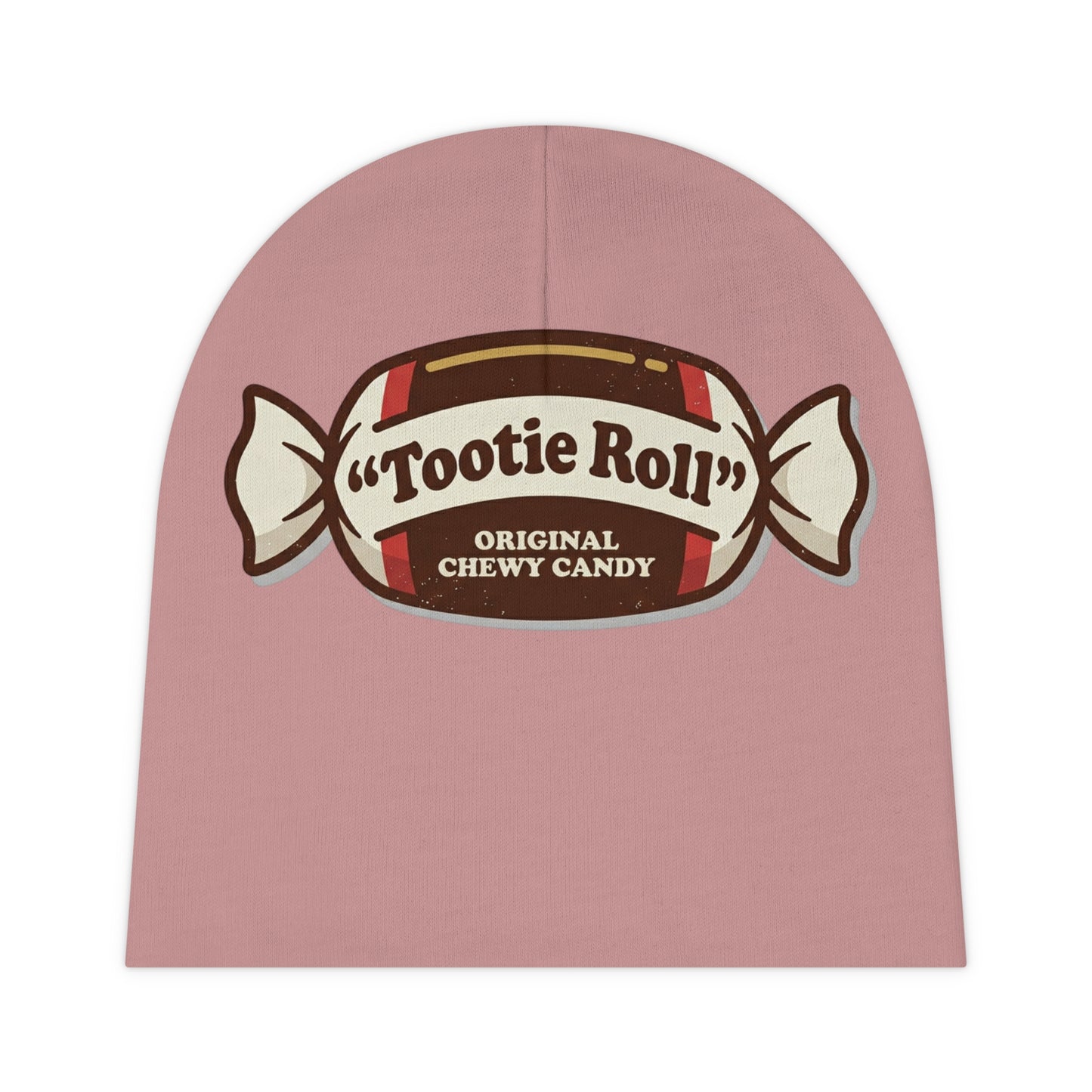Fast Shipping 3-5 business days in the US. Tootie Roll Candy Logo Baby Beanie | Infant Hat