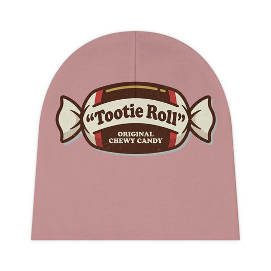 Tootie Roll Candy Logo Baby Beanie | Infant Hat