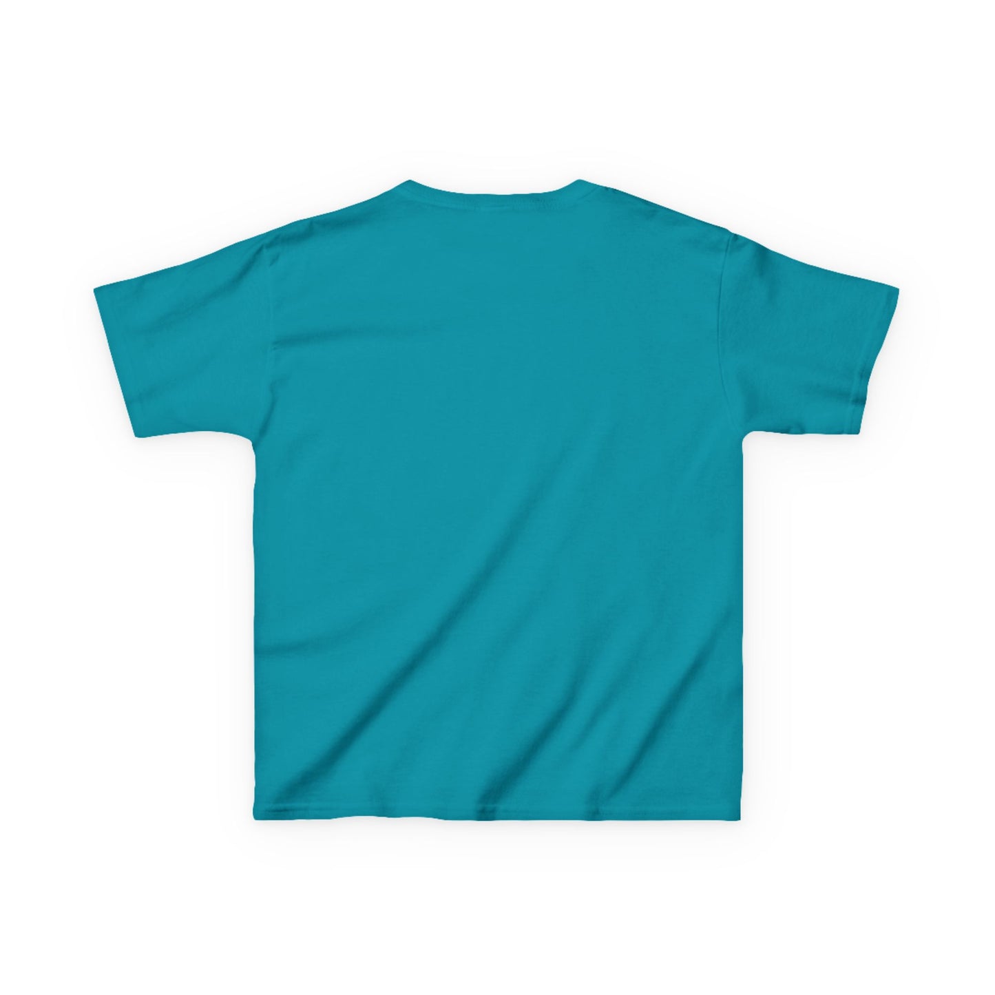 Skeleton Surf Scene Kids Tee | 'Stay Out, Controller's Out' Vintage Beach Badge
