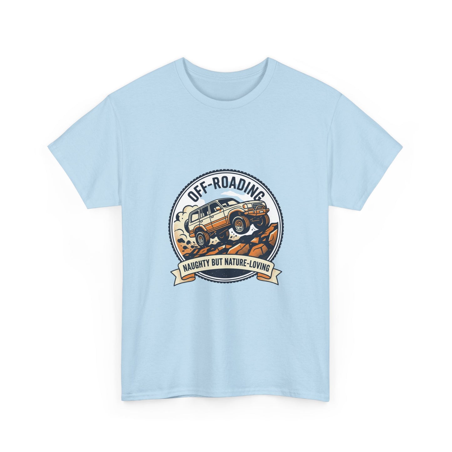 Off-Roading Vintage Jeep T-Shirt | Naughty But Nature-Loving Graphic Tee