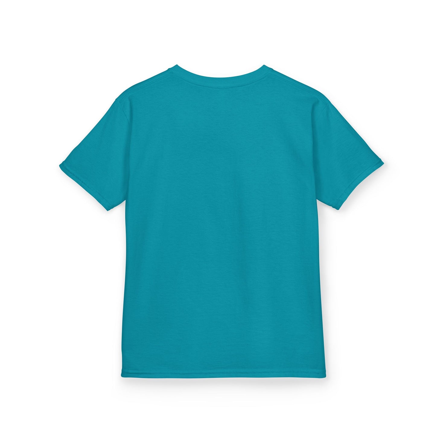Skeleton Surf Scene Kids Tee | 'Stay Out, Controller's Out' Vintage Beach Badge