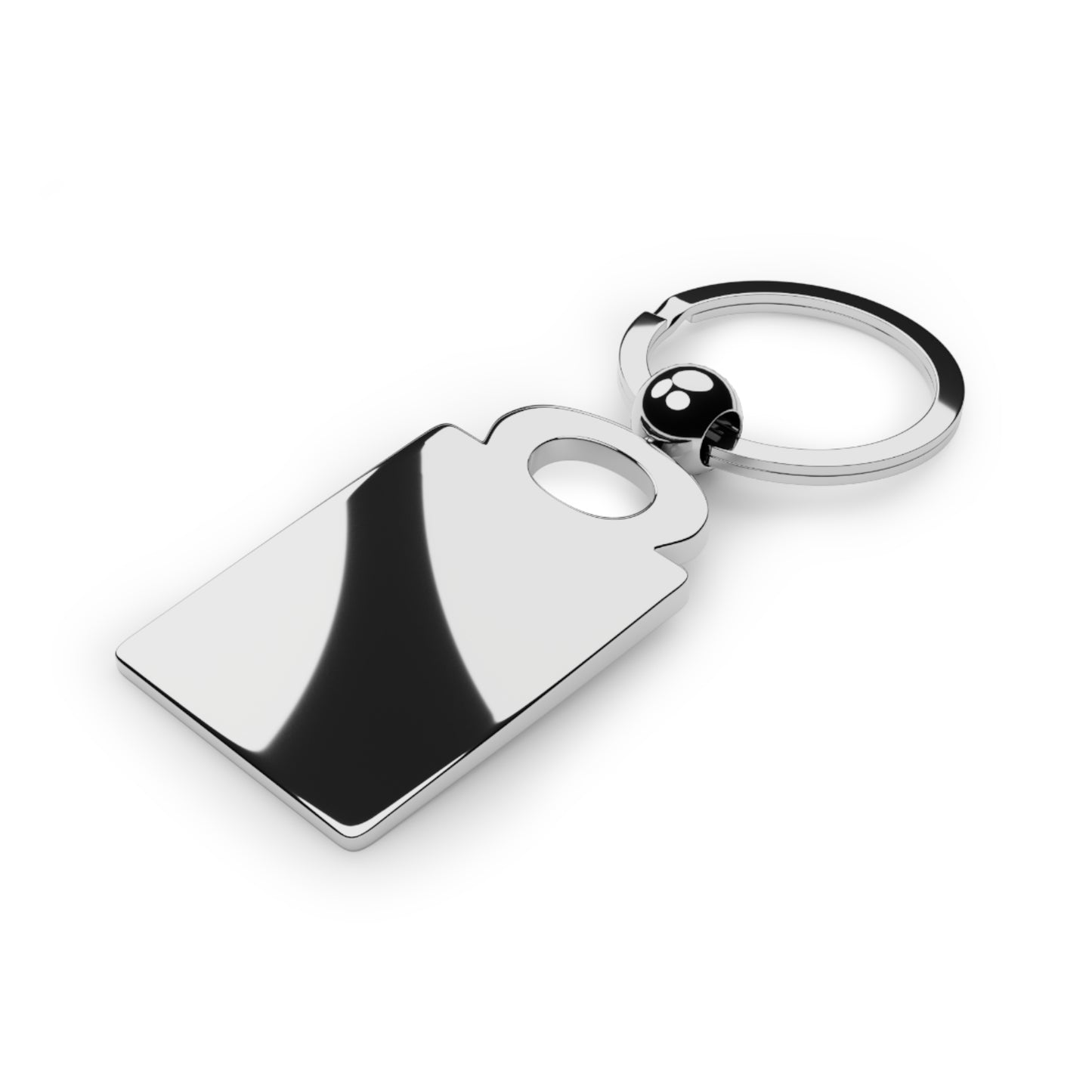 Mom Wrangler badge | Keyring, Rectangle Photo Keyring