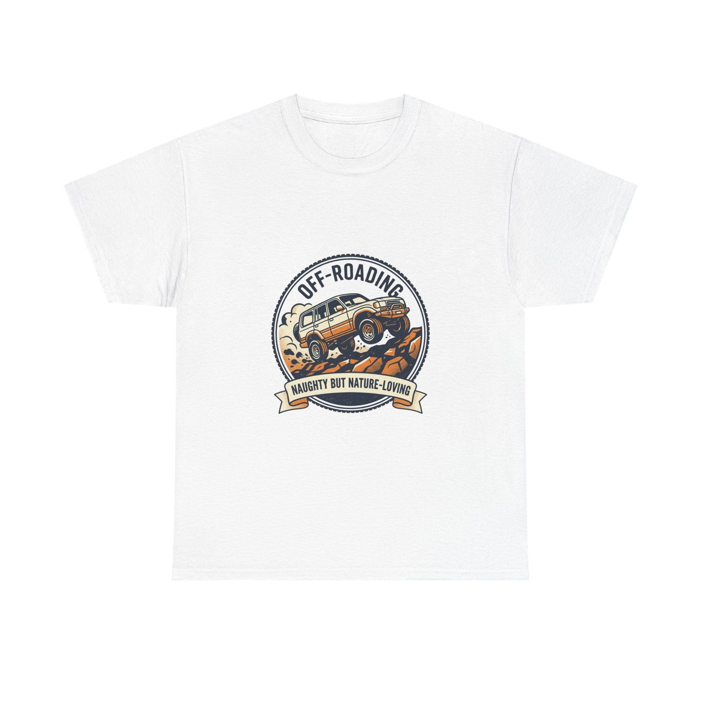 Off-Roading Vintage Jeep T-Shirt | Naughty But Nature-Loving Graphic Tee