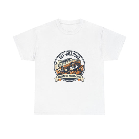 Off-Roading Vintage Jeep T-Shirt | Naughty But Nature-Loving Graphic Tee