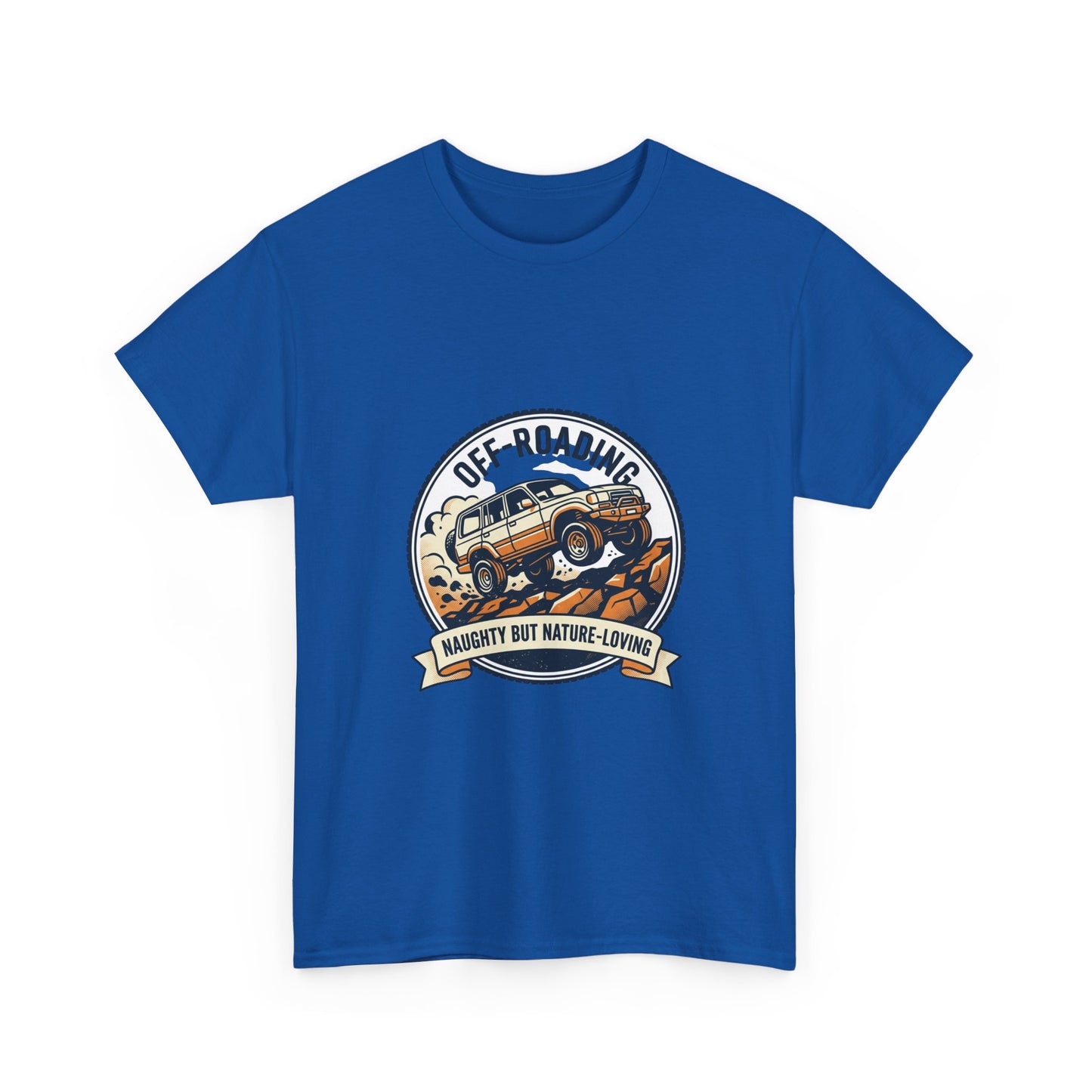 Off-Roading Vintage Jeep T-Shirt | Naughty But Nature-Loving Graphic Tee