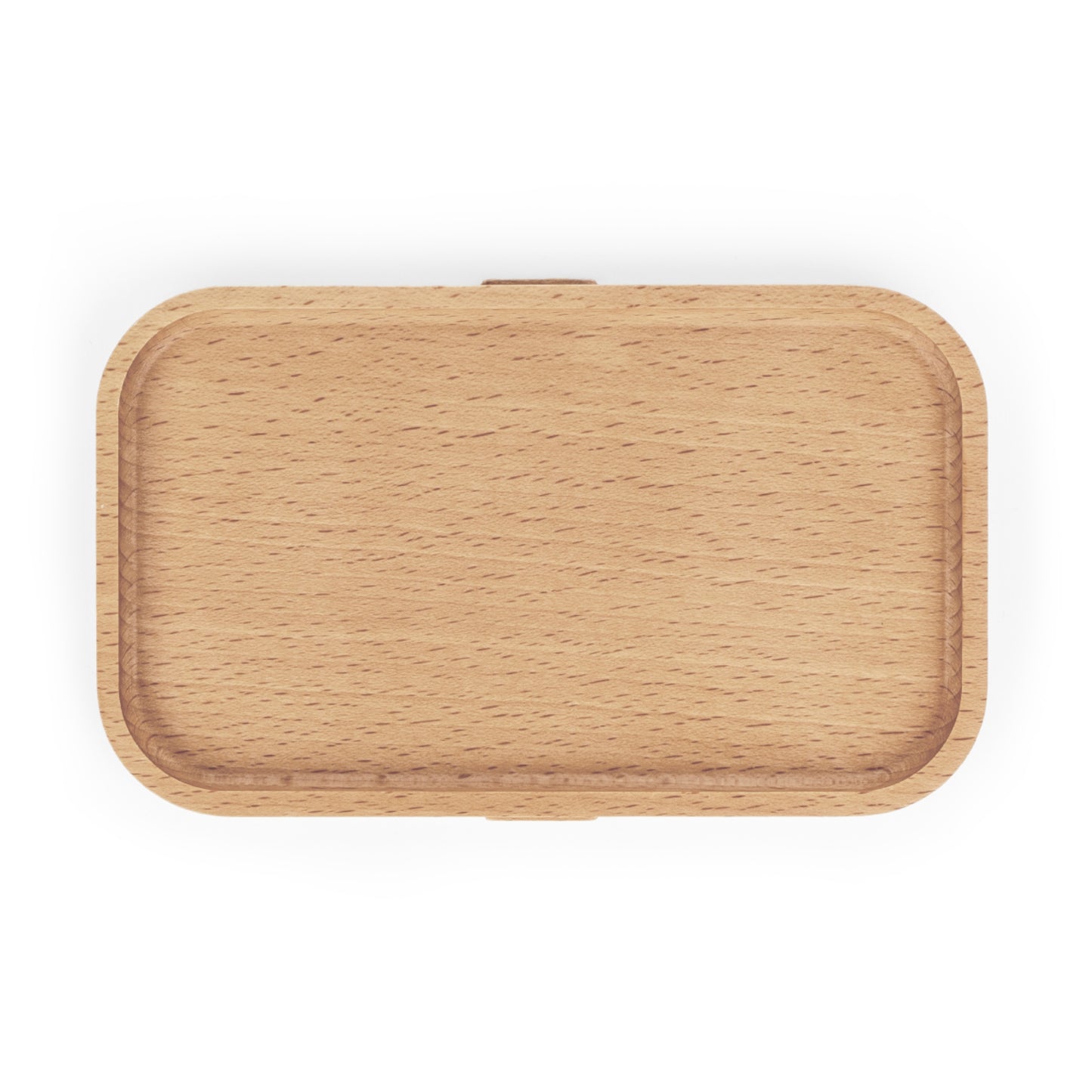 "Welcome Back to School" Korean Bento Lunch Box — Kawaii Anime Schoolgirl, Wood-Style Lid