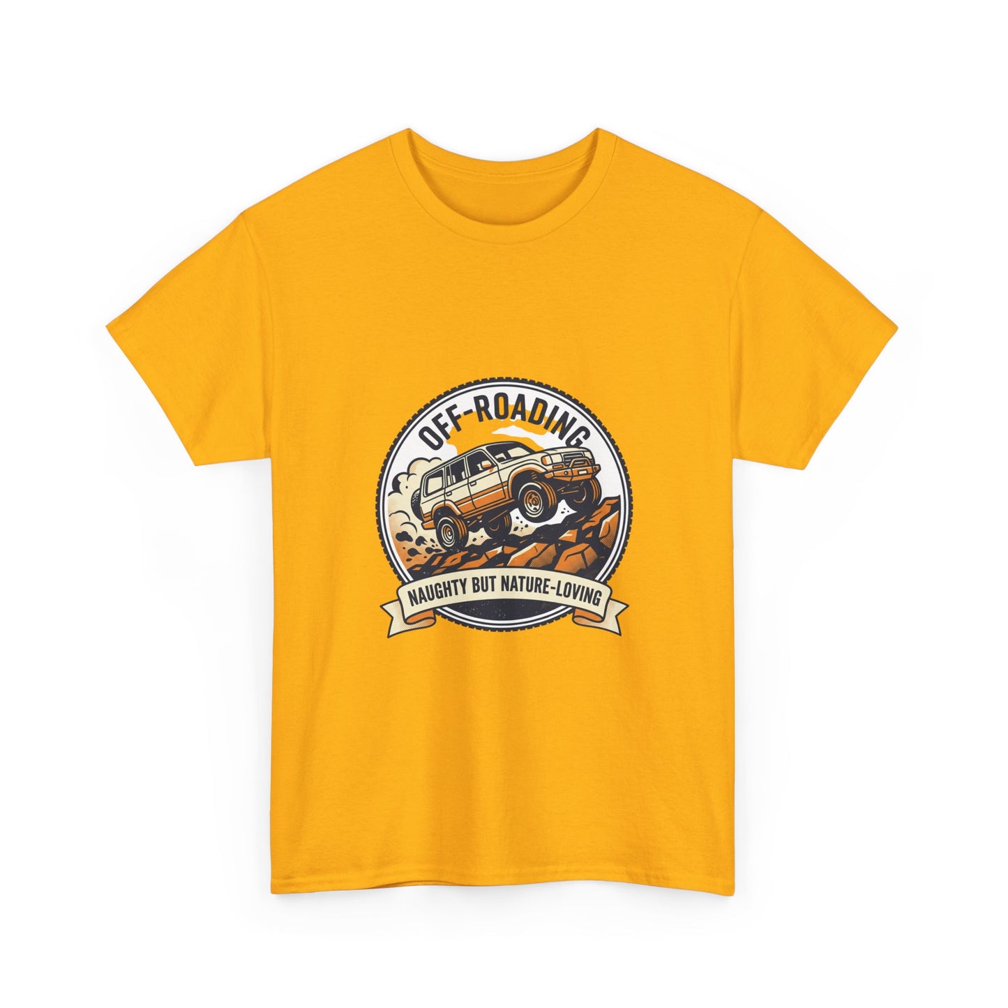 Off-Roading Vintage Jeep T-Shirt | Naughty But Nature-Loving Graphic Tee