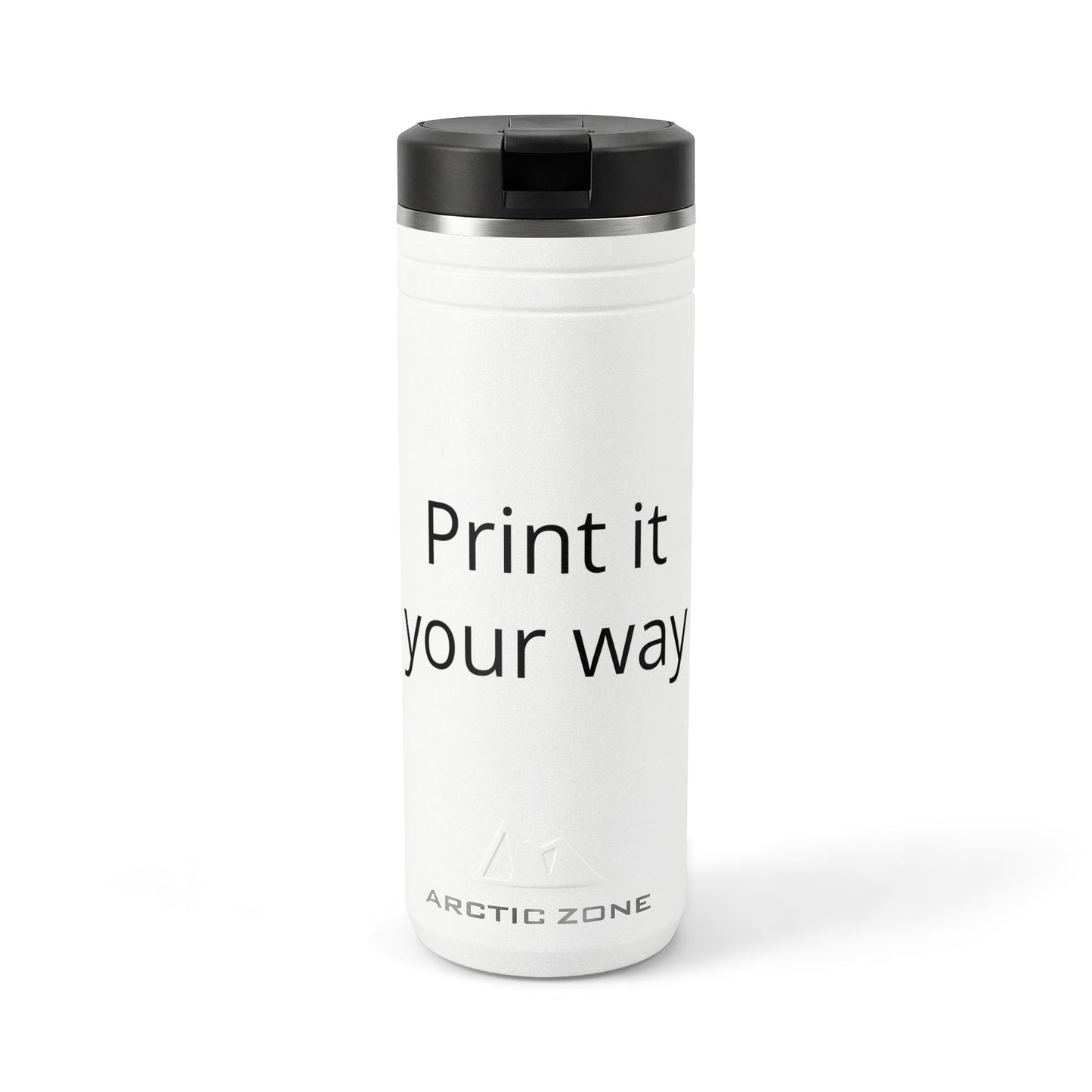 Custom Text Stainless Steel Tumbler 24oz | Insulated Travel Bottle