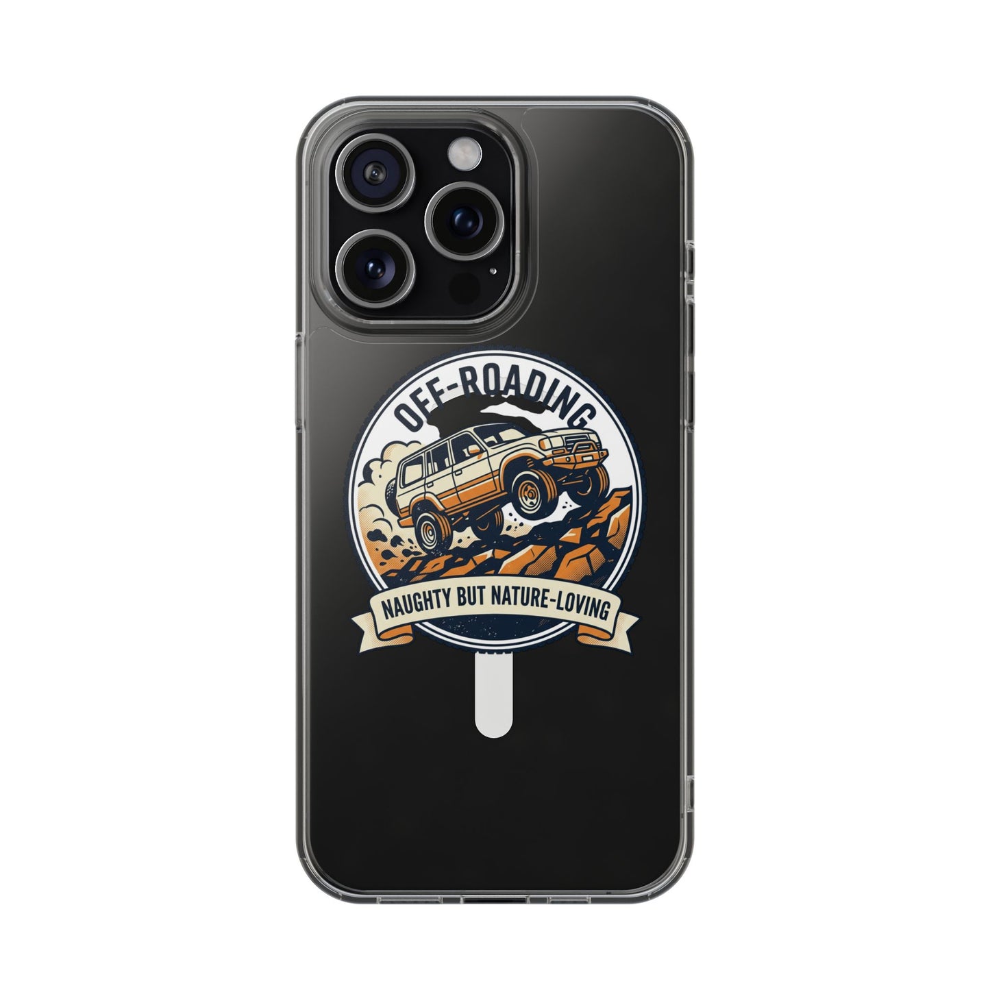 Off-Roading Adventure Jeep Phone Case | Magnetic Clear Impact-Resistant Case