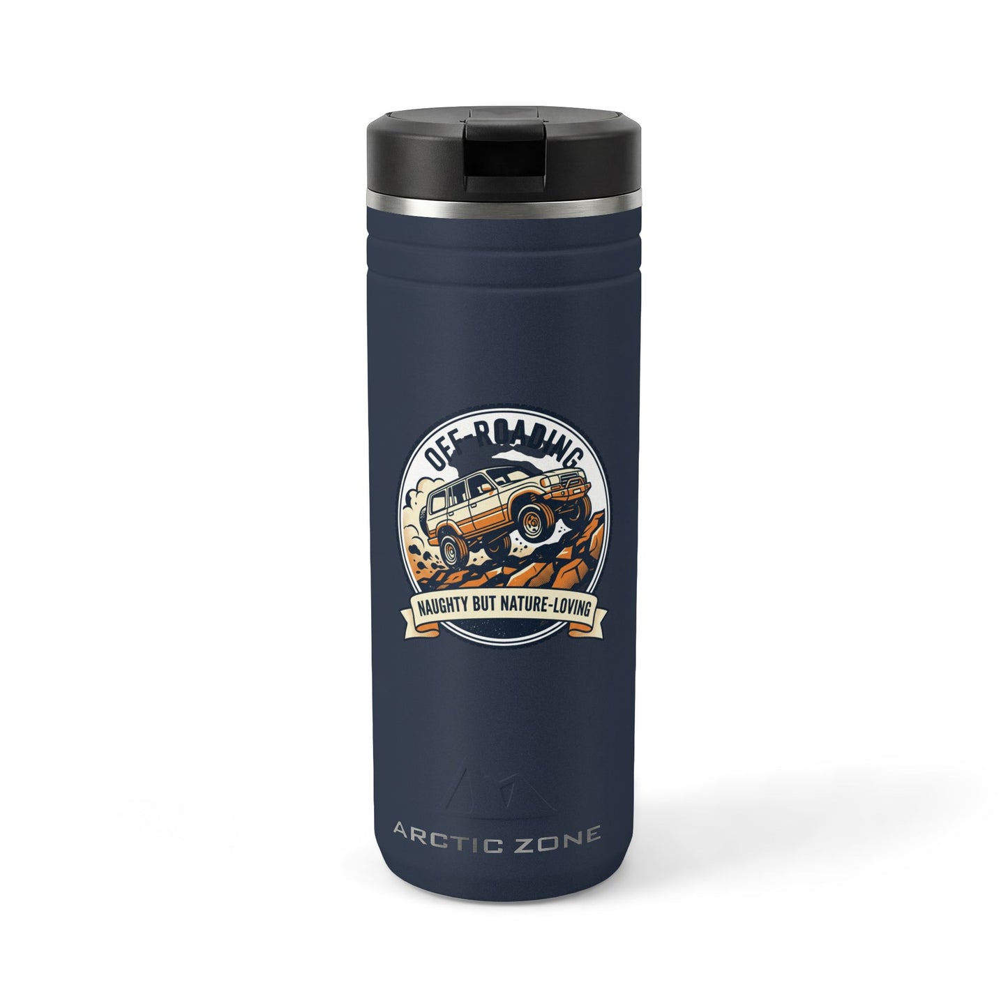 Off-Roading 4x4 Badge Tumbler | Titan Thermal Straw Tumbler 24oz
