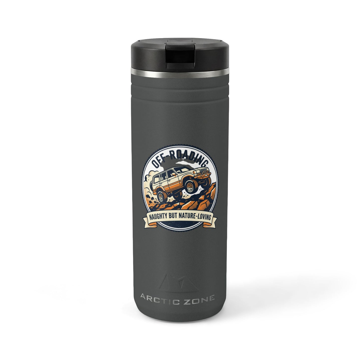 Off-Roading 4x4 Badge Tumbler | Titan Thermal Straw Tumbler 24oz