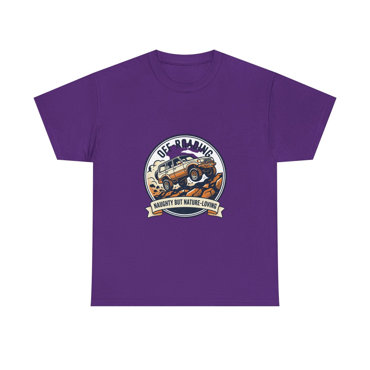 Off-Roading Vintage Jeep T-Shirt | Naughty But Nature-Loving Graphic Tee