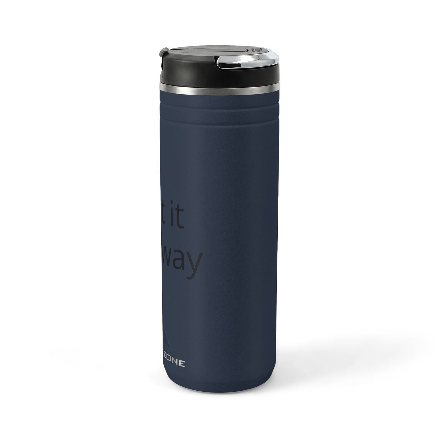Custom Text Stainless Steel Tumbler 24oz | Insulated Travel Bottle