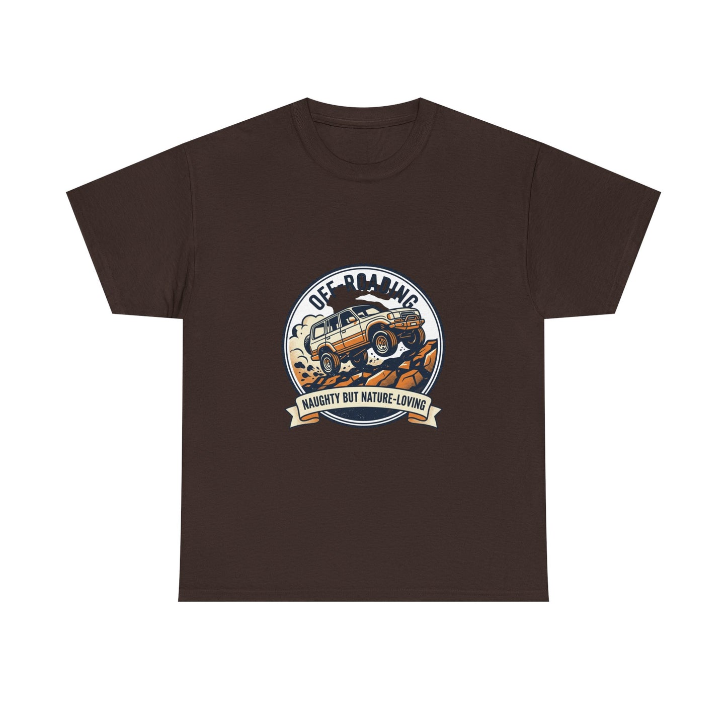 Off-Roading Vintage Jeep T-Shirt | Naughty But Nature-Loving Graphic Tee