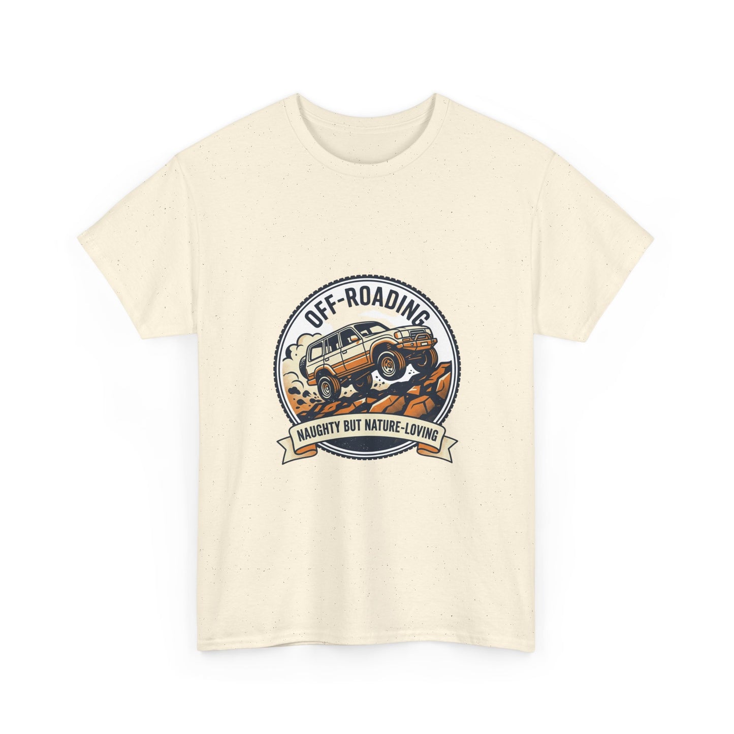 Off-Roading Vintage Jeep T-Shirt | Naughty But Nature-Loving Graphic Tee