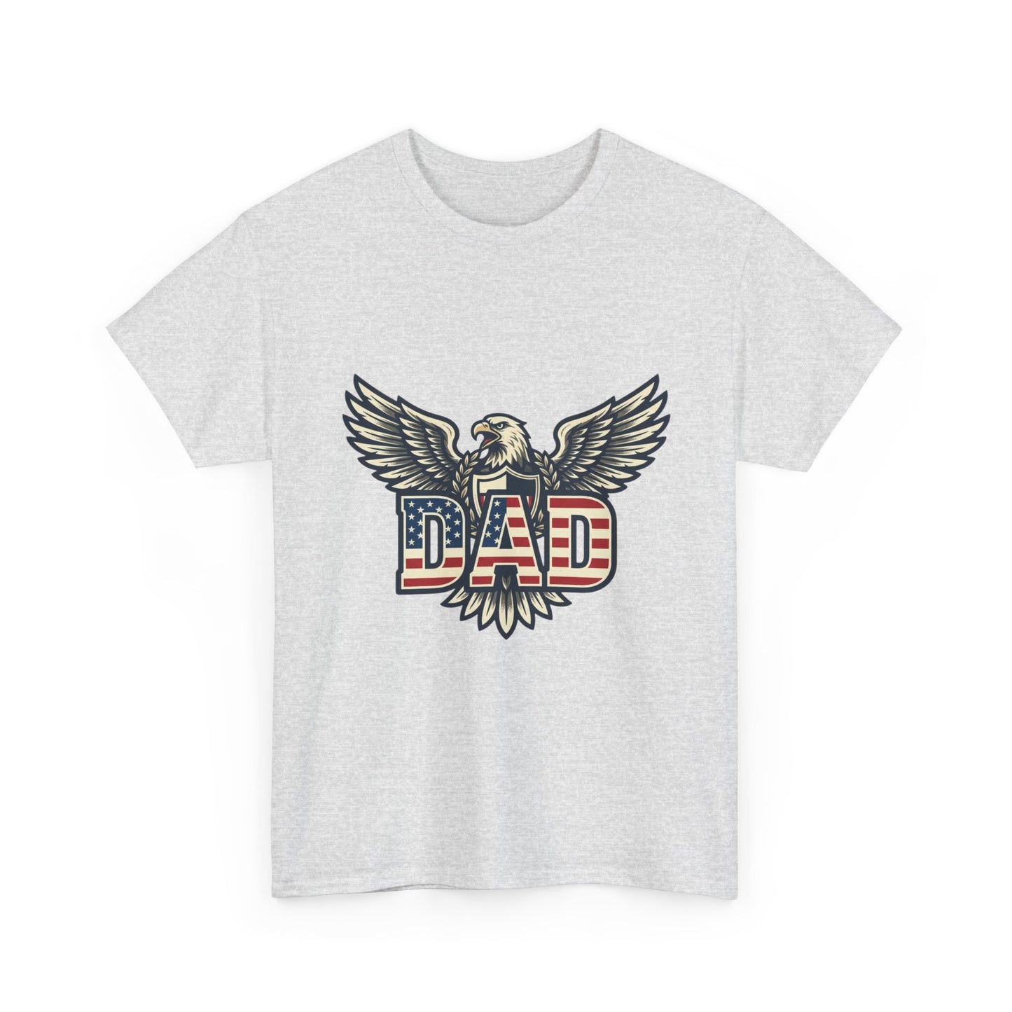 Patriotic Eagle DAD T-Shirt | American Flag Dad Tee