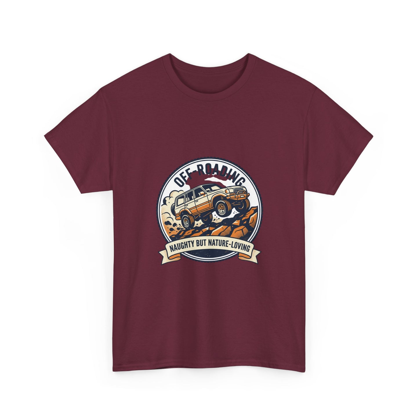 Off-Roading Vintage Jeep T-Shirt | Naughty But Nature-Loving Graphic Tee