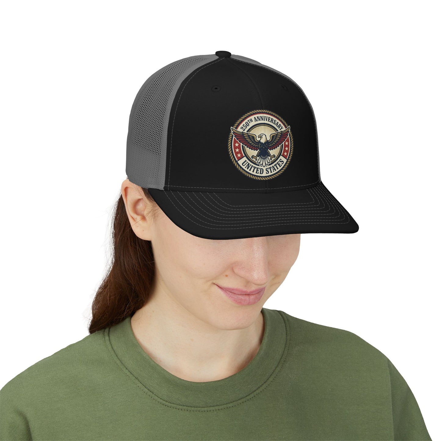 American Eagle Anniversary Snapback Trucker Cap