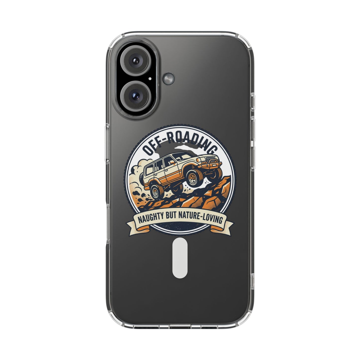Off-Roading Adventure Jeep Phone Case | Magnetic Clear Impact-Resistant Case