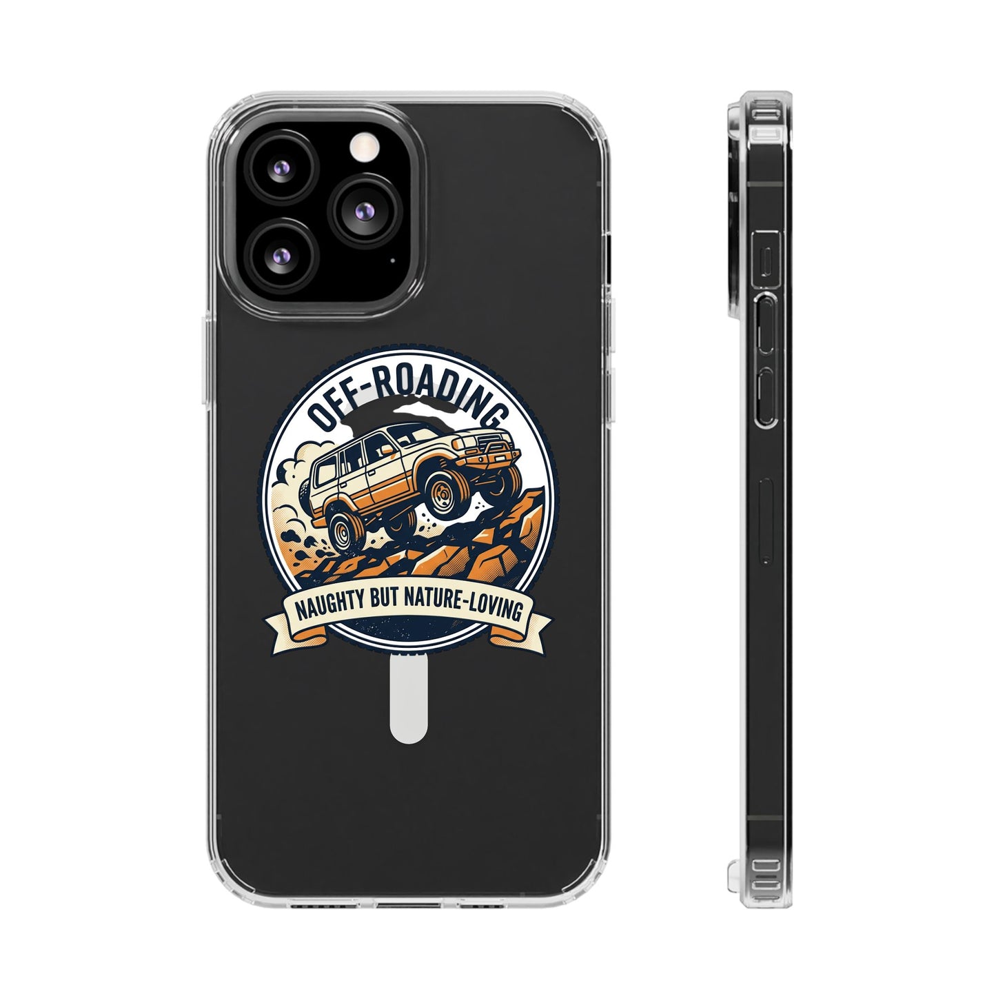 Off-Roading Adventure Jeep Phone Case | Magnetic Clear Impact-Resistant Case