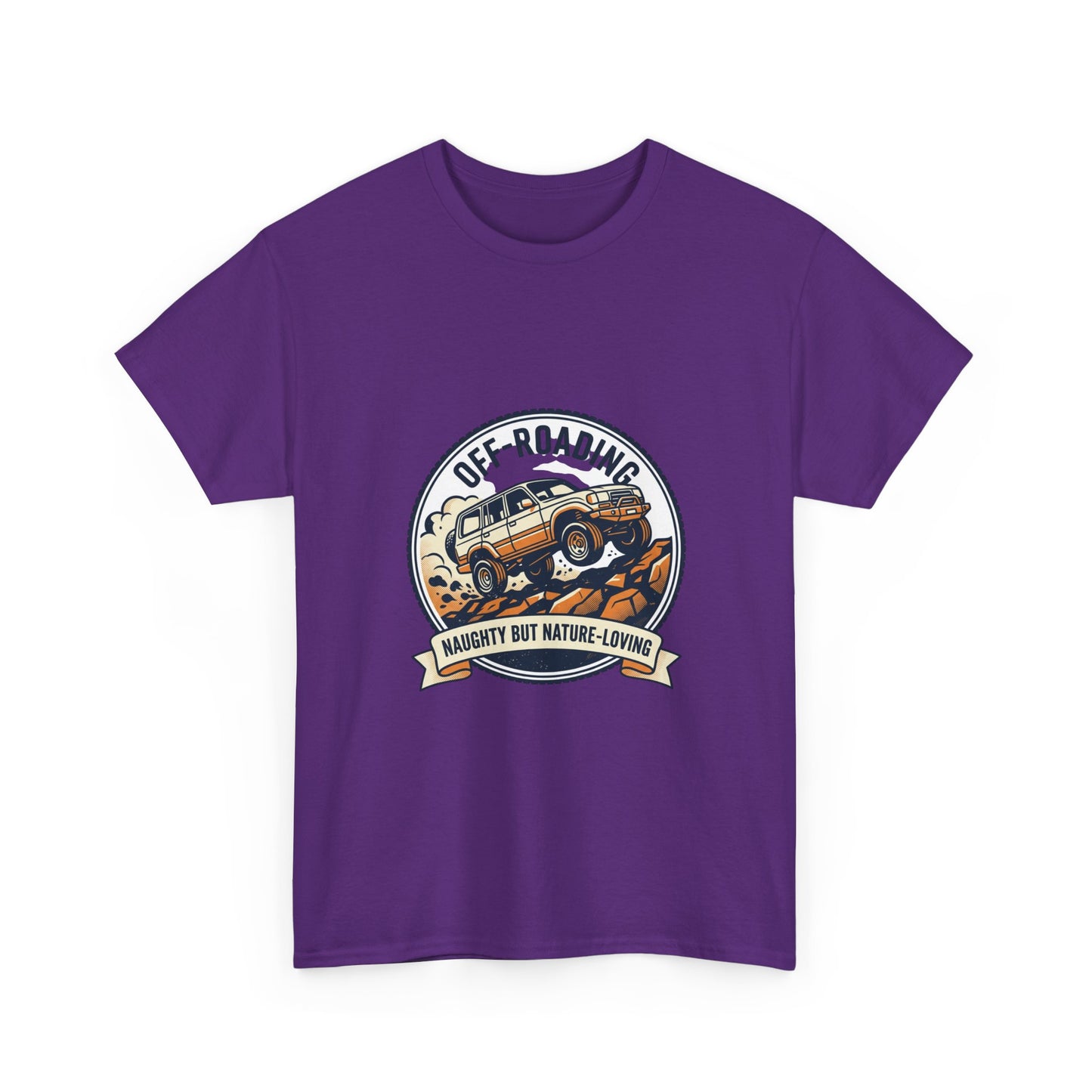 Off-Roading Vintage Jeep T-Shirt | Naughty But Nature-Loving Graphic Tee