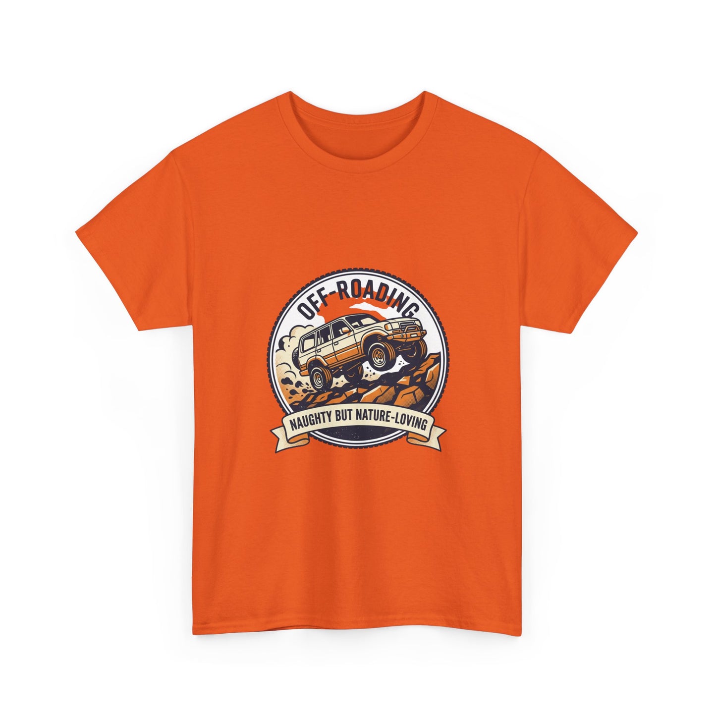 Off-Roading Vintage Jeep T-Shirt | Naughty But Nature-Loving Graphic Tee