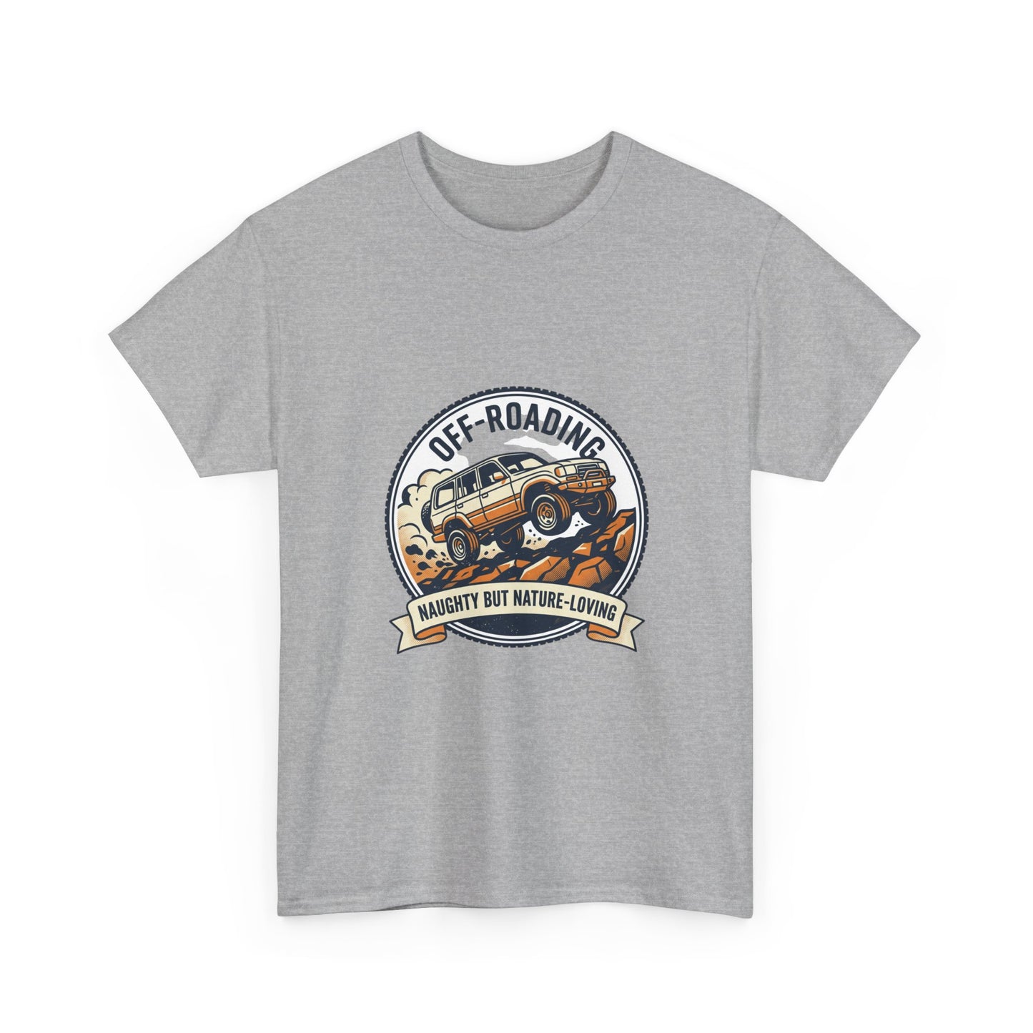 Off-Roading Vintage Jeep T-Shirt | Naughty But Nature-Loving Graphic Tee