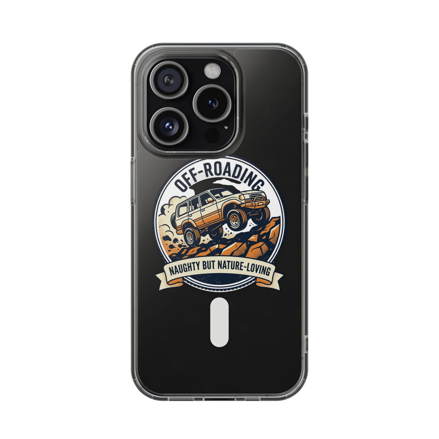 Off-Roading Adventure Jeep Phone Case | Magnetic Clear Impact-Resistant Case