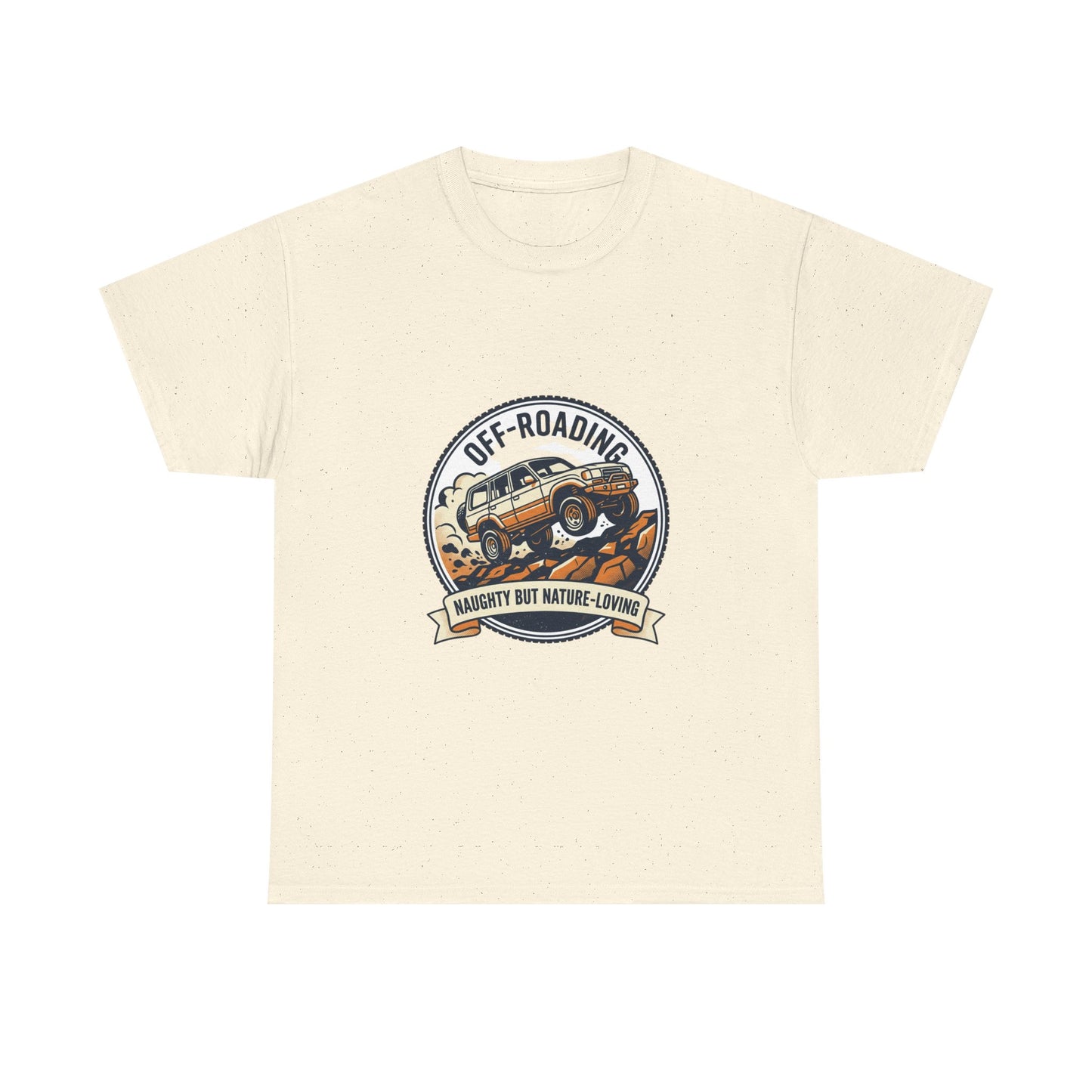 Off-Roading Vintage Jeep T-Shirt | Naughty But Nature-Loving Graphic Tee