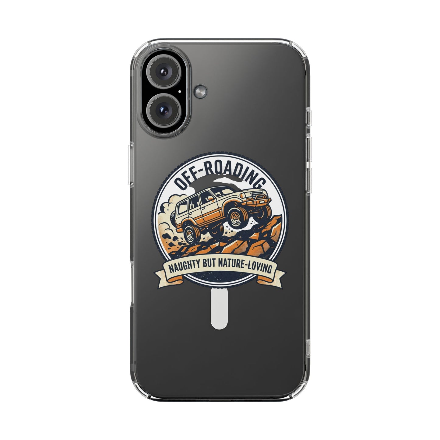 Off-Roading Adventure Jeep Phone Case | Magnetic Clear Impact-Resistant Case