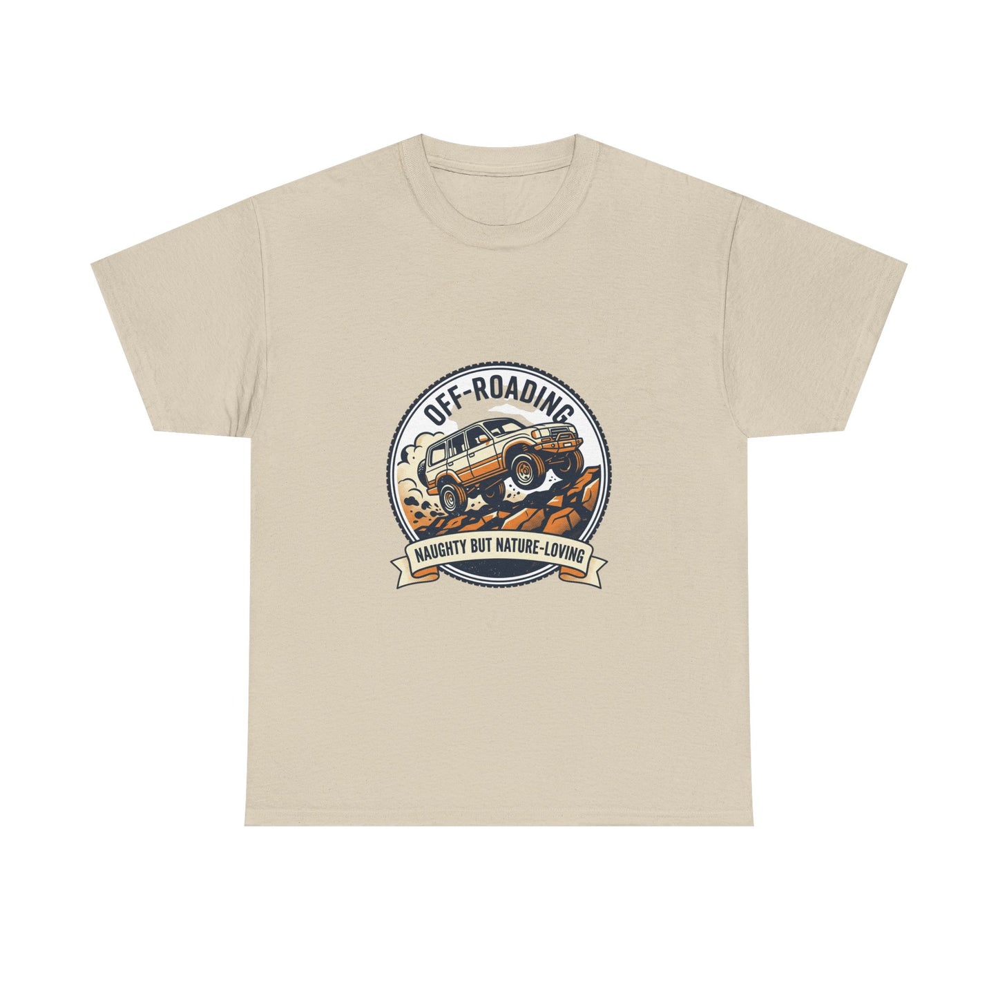 Off-Roading Vintage Jeep T-Shirt | Naughty But Nature-Loving Graphic Tee