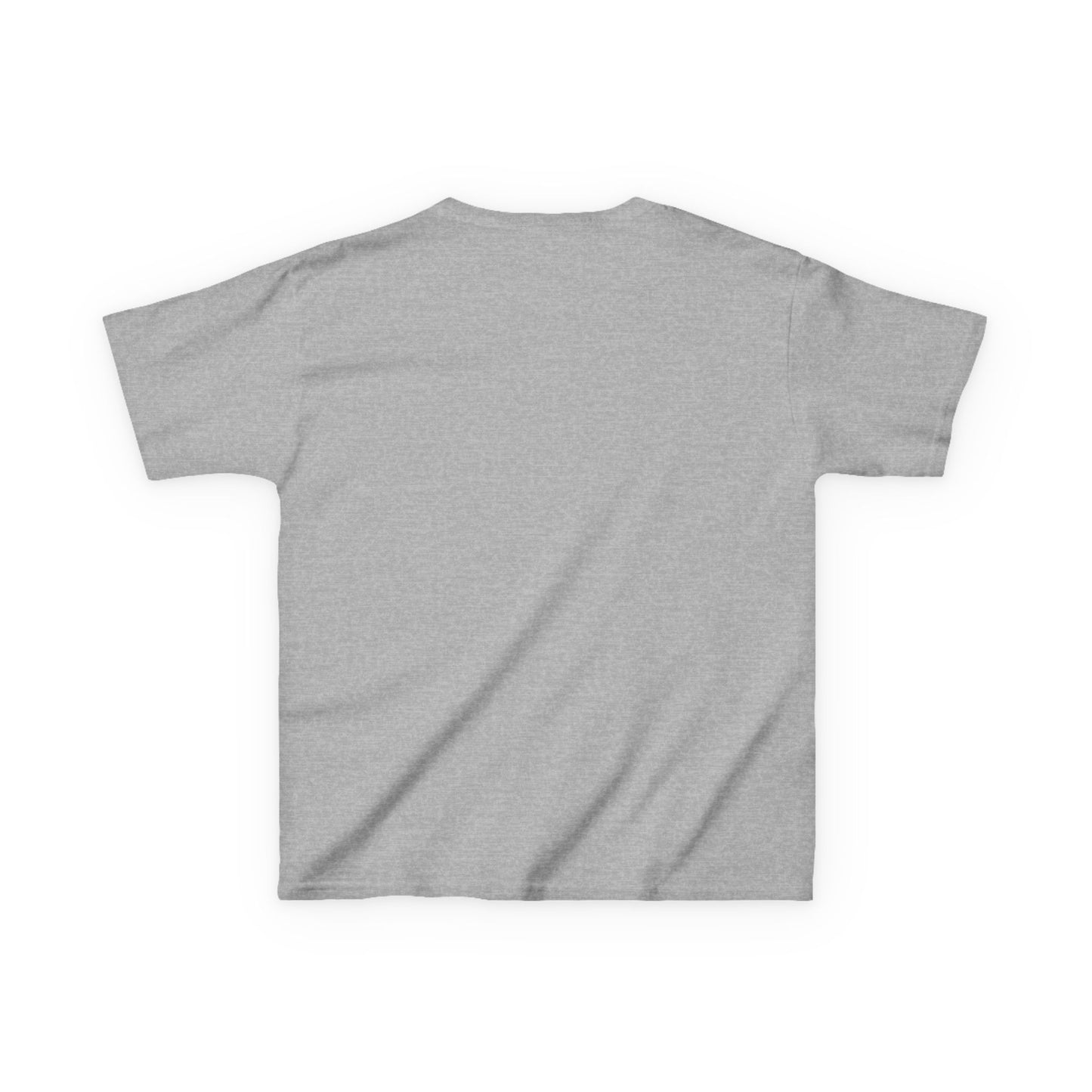 Skeleton Surf Scene Kids Tee | 'Stay Out, Controller's Out' Vintage Beach Badge