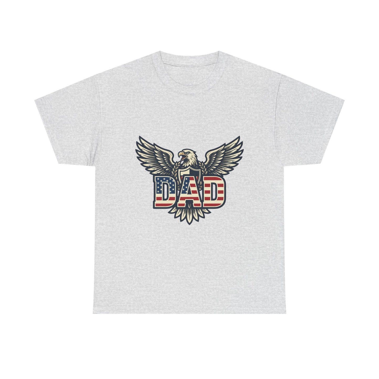Patriotic Eagle DAD T-Shirt | American Flag Dad Tee