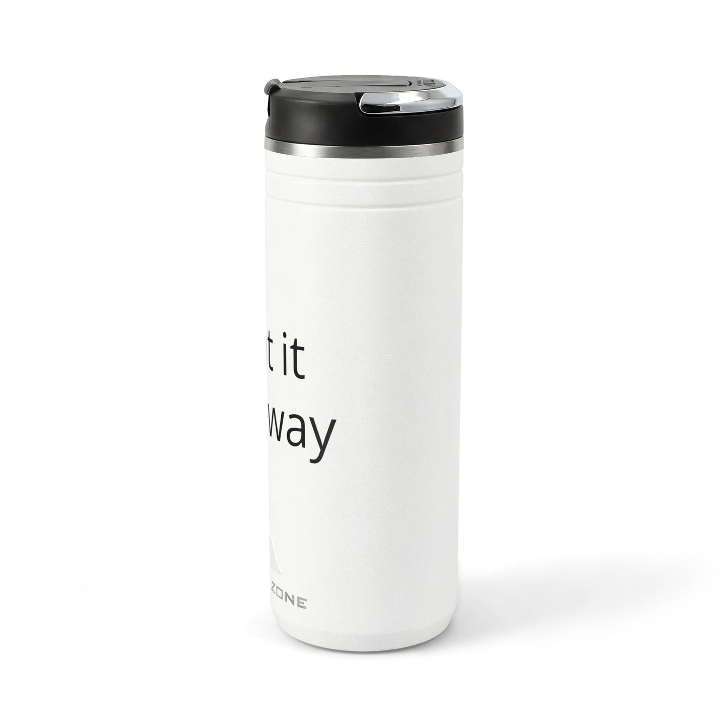 Custom Text Stainless Steel Tumbler 24oz | Insulated Travel Bottle