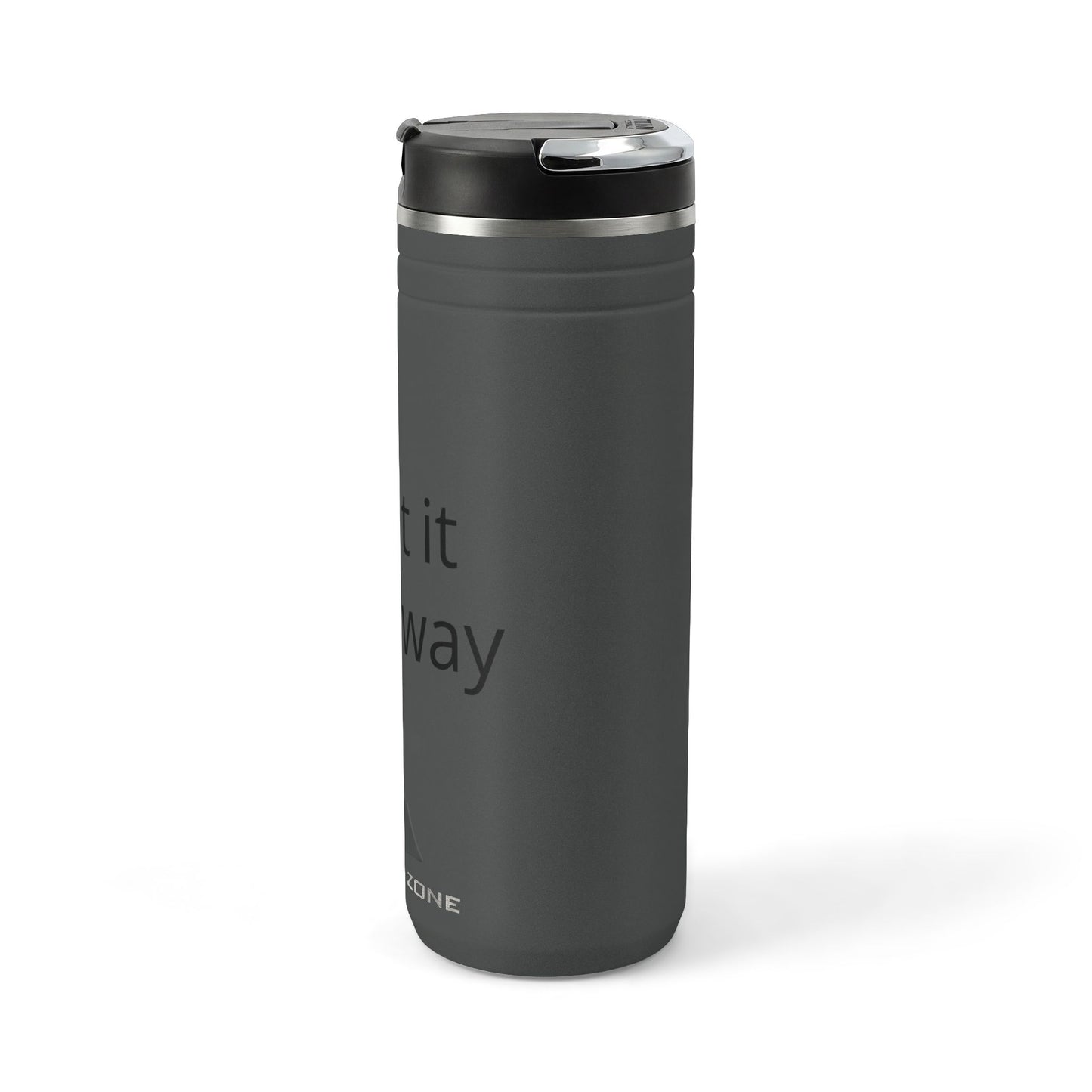 Custom Text Stainless Steel Tumbler 24oz | Insulated Travel Bottle