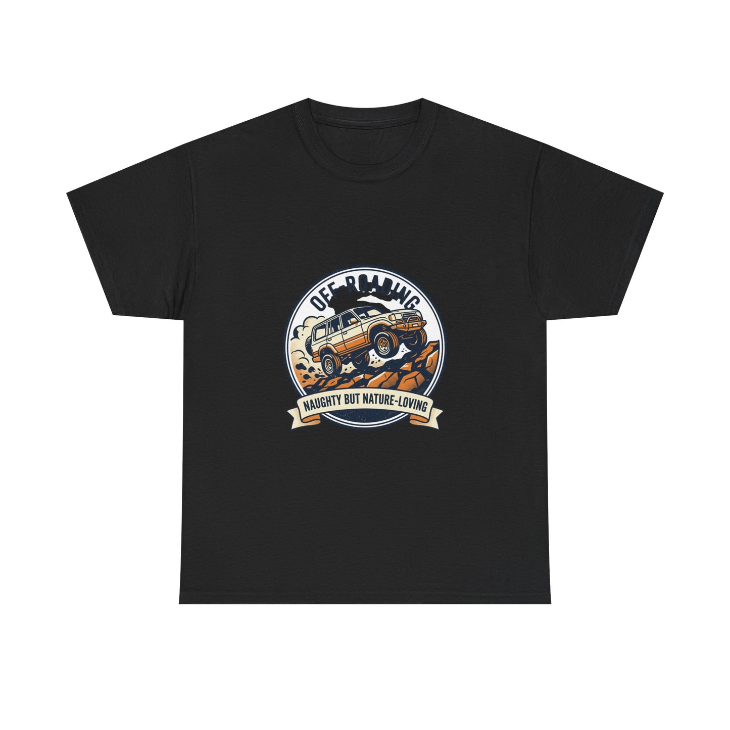 Off-Roading Vintage Jeep T-Shirt | Naughty But Nature-Loving Graphic Tee