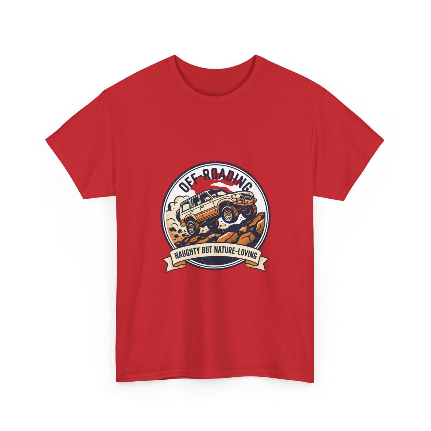 Off-Roading Vintage Jeep T-Shirt | Naughty But Nature-Loving Graphic Tee