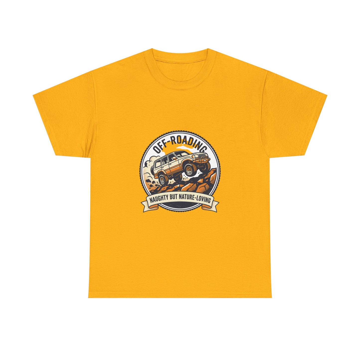 Off-Roading Vintage Jeep T-Shirt | Naughty But Nature-Loving Graphic Tee