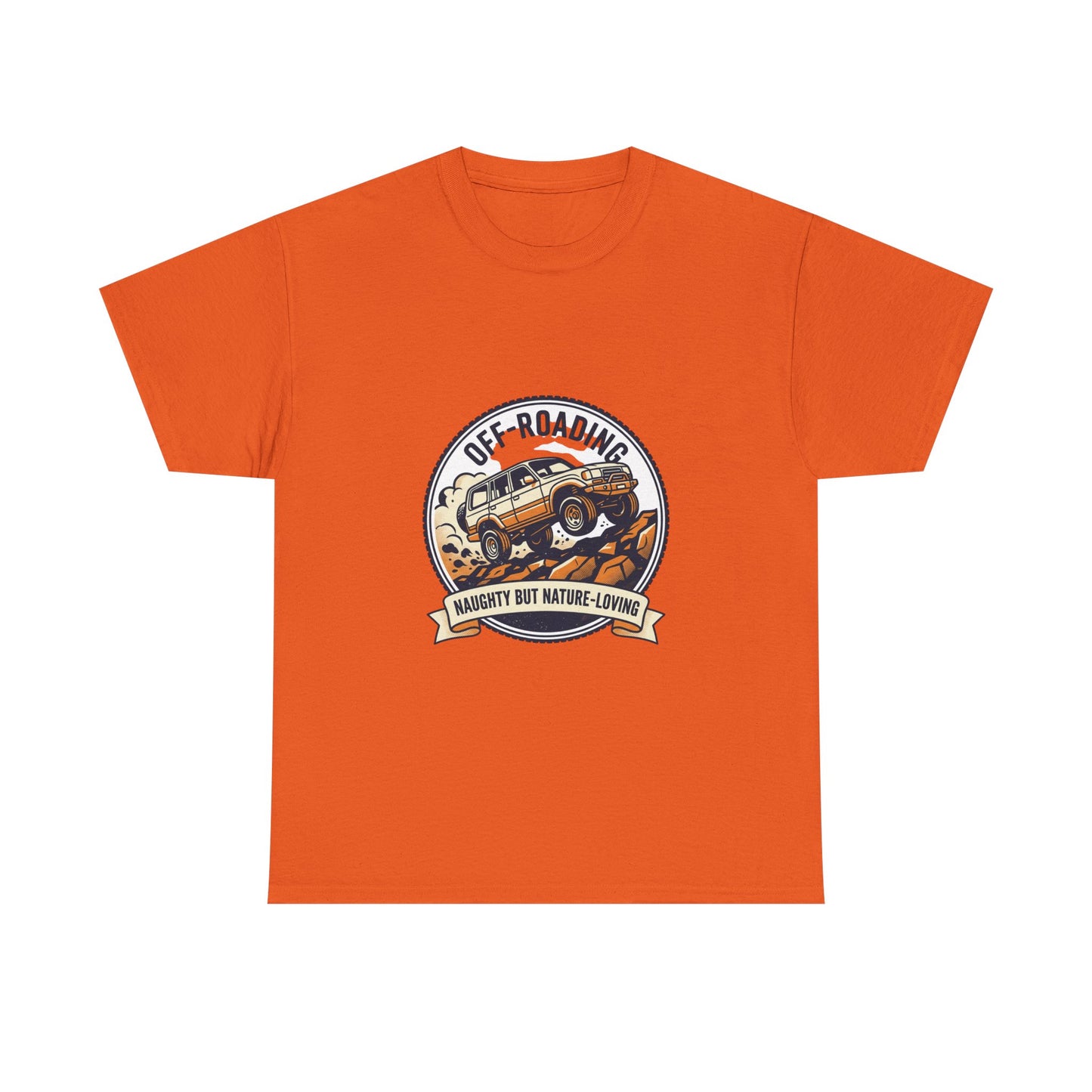 Off-Roading Vintage Jeep T-Shirt | Naughty But Nature-Loving Graphic Tee