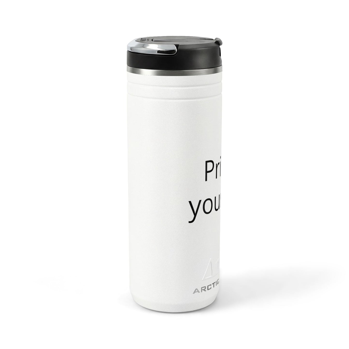 Custom Text Stainless Steel Tumbler 24oz | Insulated Travel Bottle