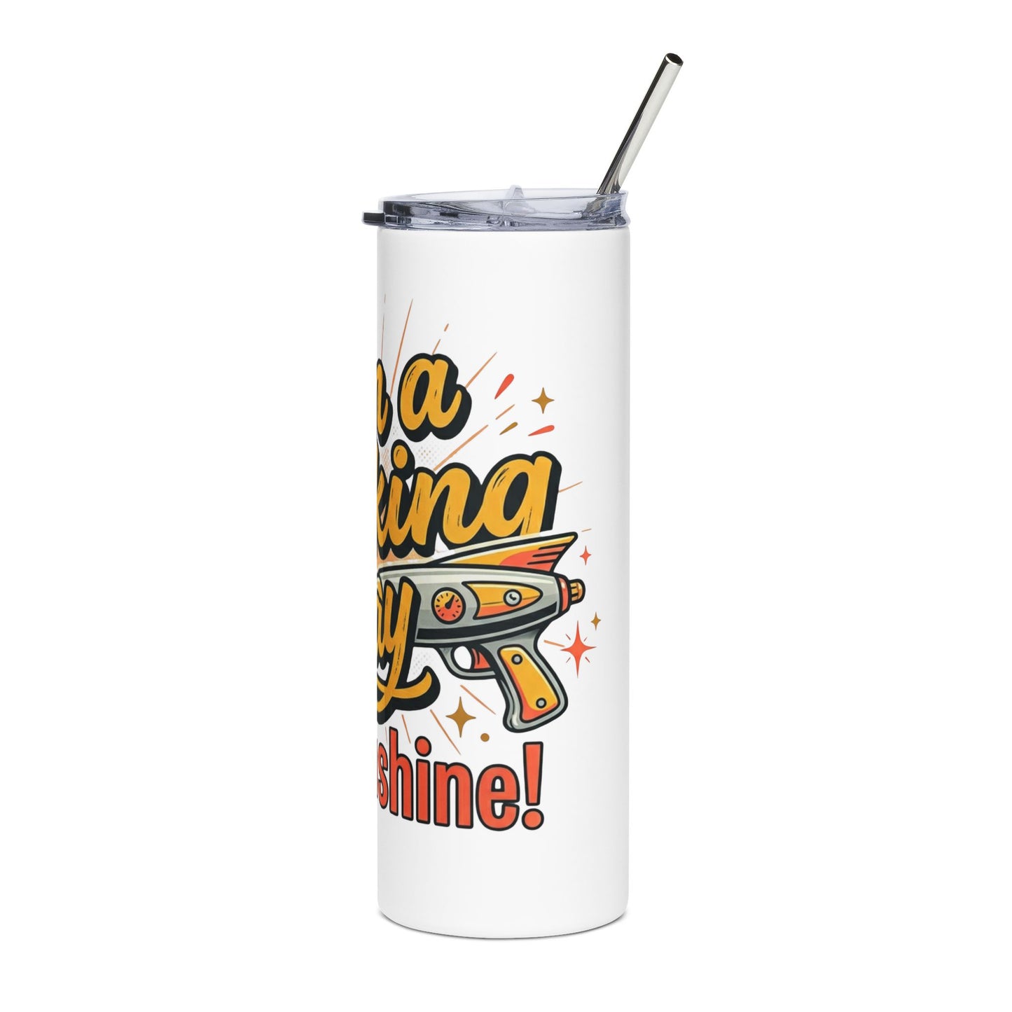 Funny Profanity Tumbler — "I'm a Fucking Ray of Sunshine" 20oz Stainless Steel Travel Mug
