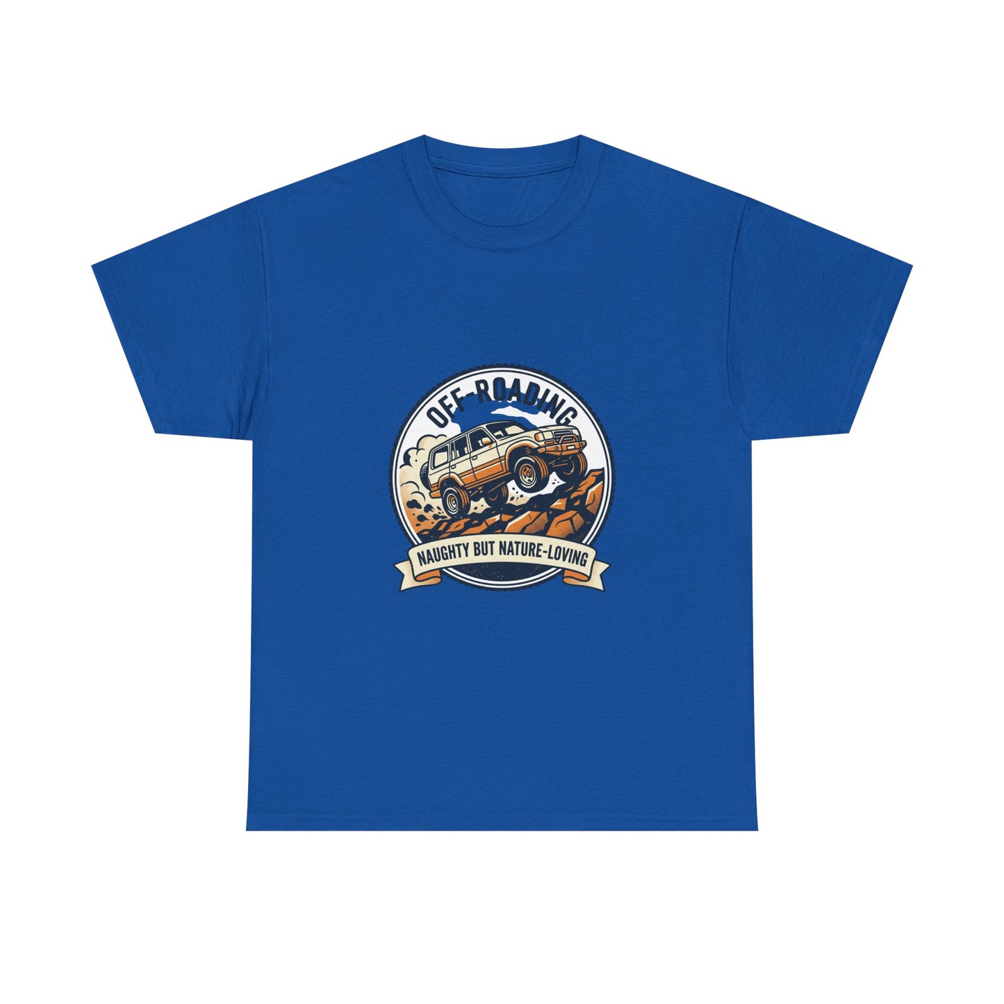 Off-Roading Vintage Jeep T-Shirt | Naughty But Nature-Loving Graphic Tee