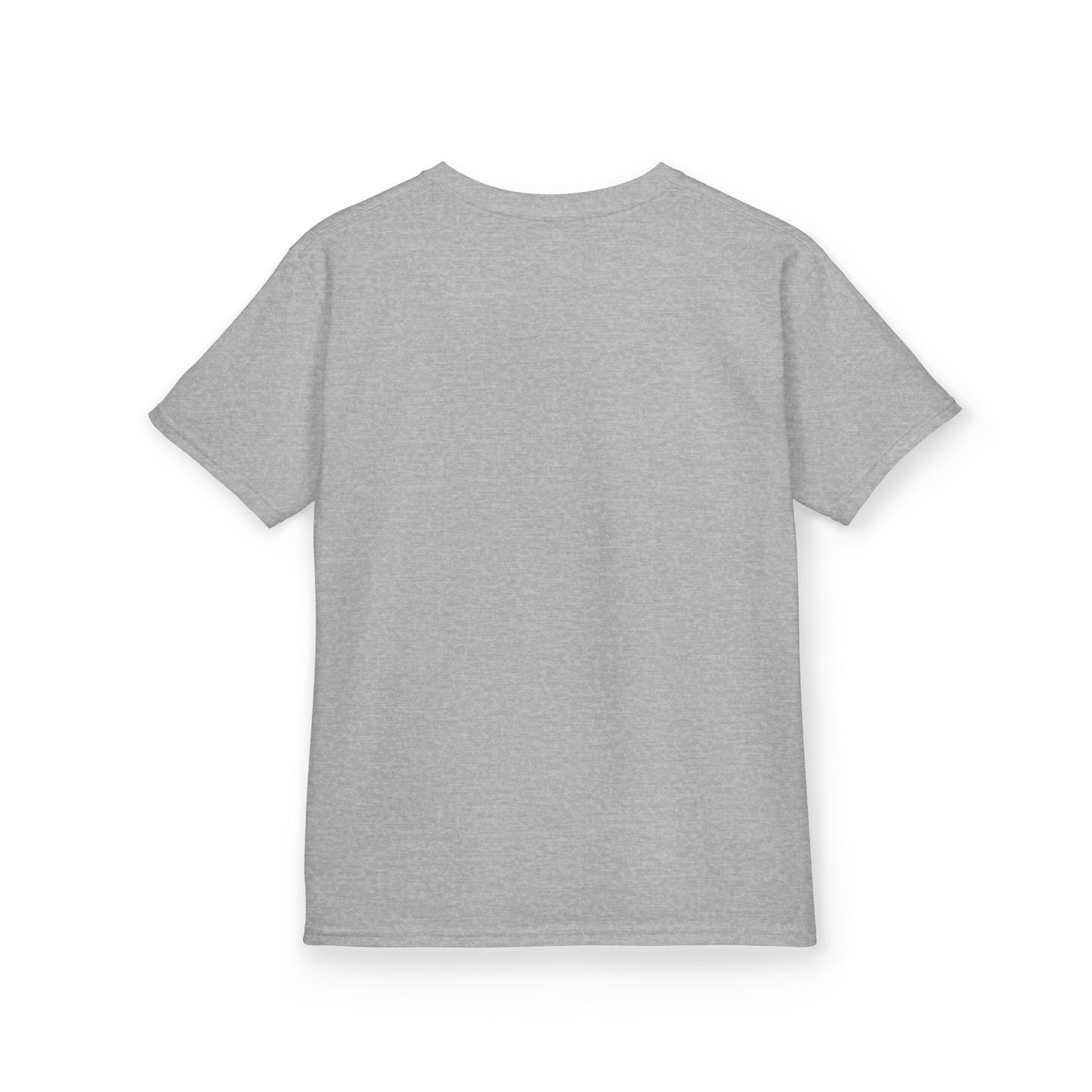 Skeleton Surf Scene Kids Tee | 'Stay Out, Controller's Out' Vintage Beach Badge