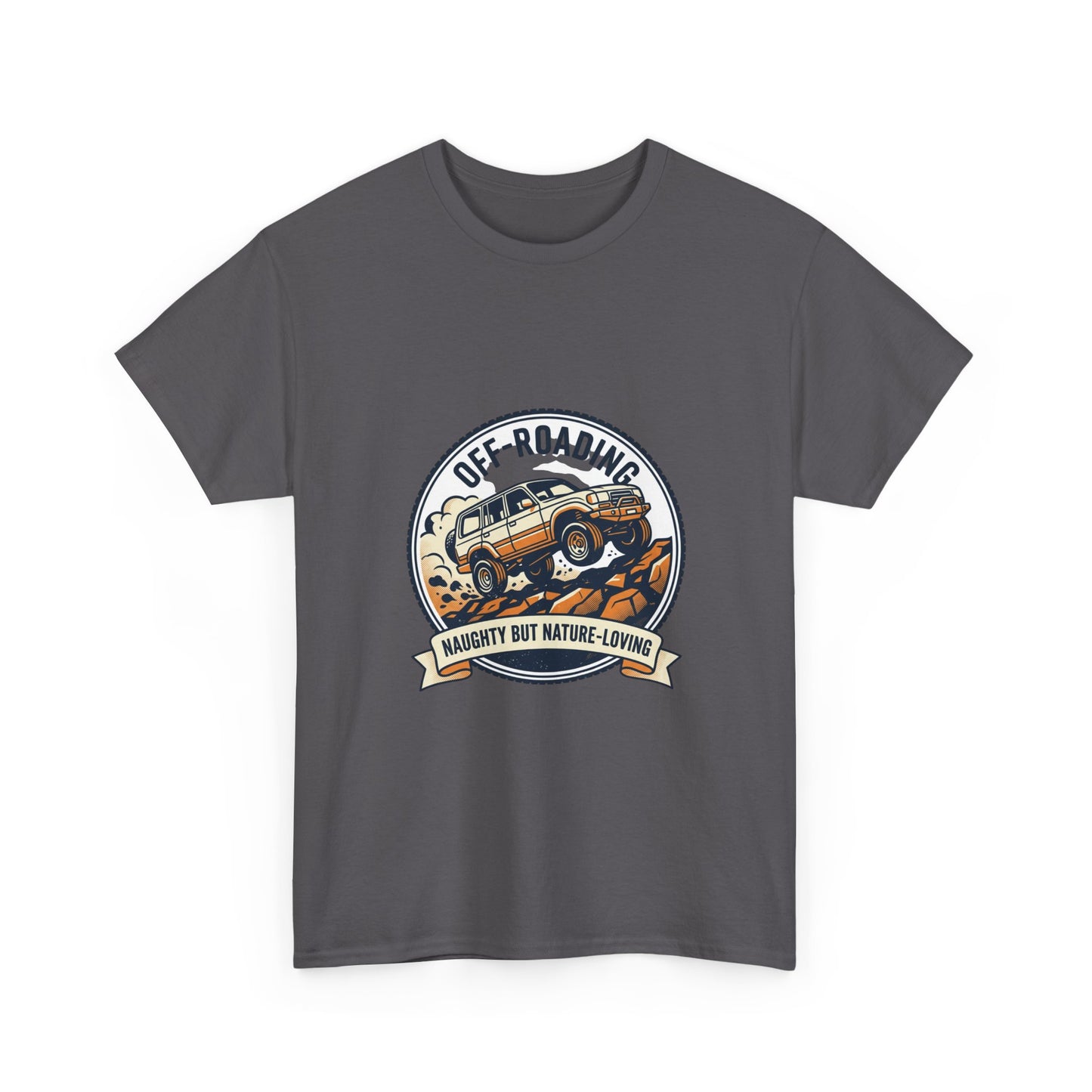 Off-Roading Vintage Jeep T-Shirt | Naughty But Nature-Loving Graphic Tee