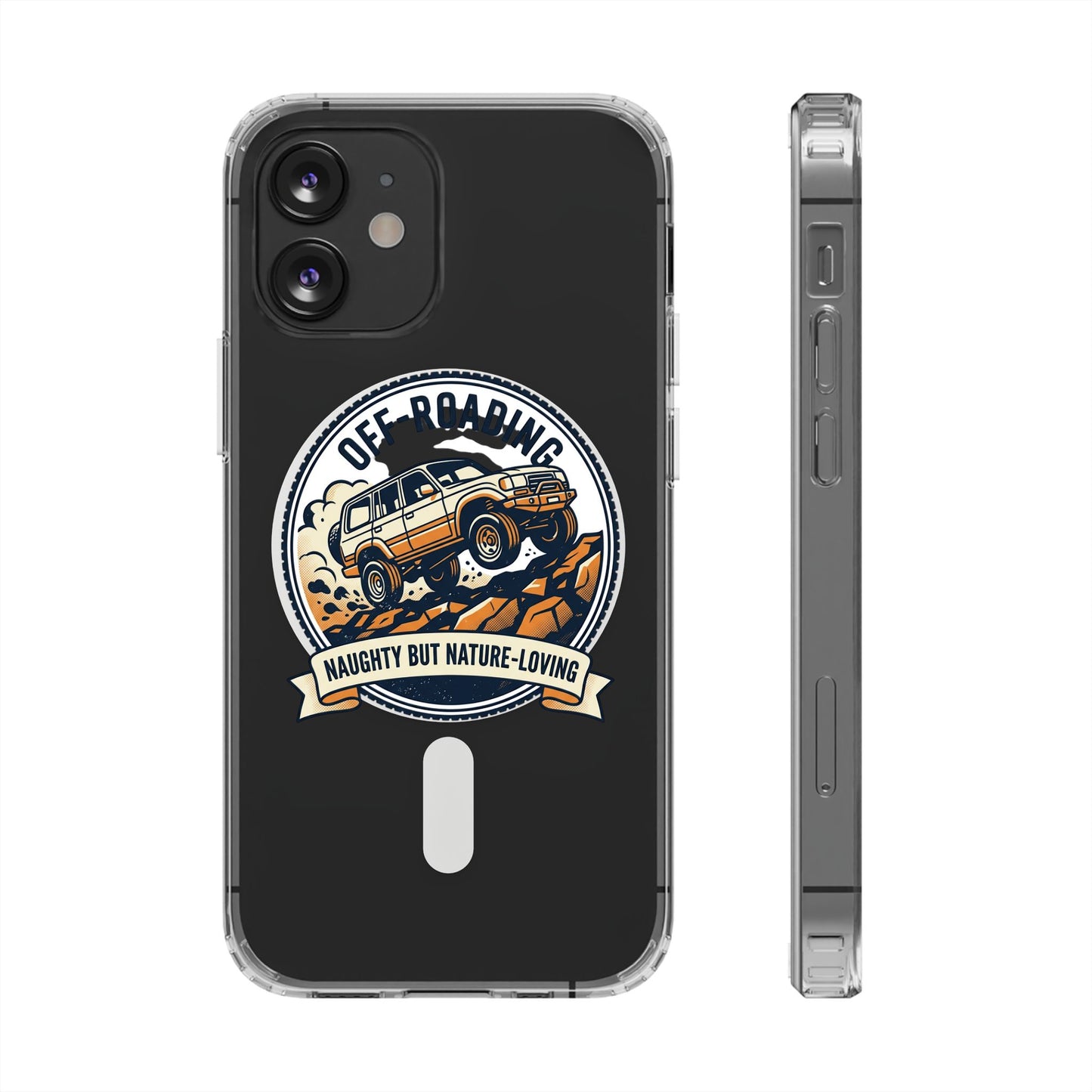 Off-Roading Adventure Jeep Phone Case | Magnetic Clear Impact-Resistant Case